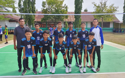 Tim Voli Putra MTsN 3 Aceh Timur Raih Juara Seleksi Tingkat Kabupaten