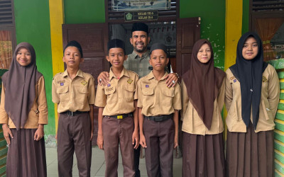 Paslon M. Alif Arisman dan Nuri Zahgia Menang Mutlak dalam PEMILOS MTsN 3 Aceh Timur Periode 2026–2027